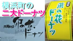横浜町の2大ドーナツを食べ比べ 卯の花ドーナツ 菜の花ドーナツ うおとぶろぐ